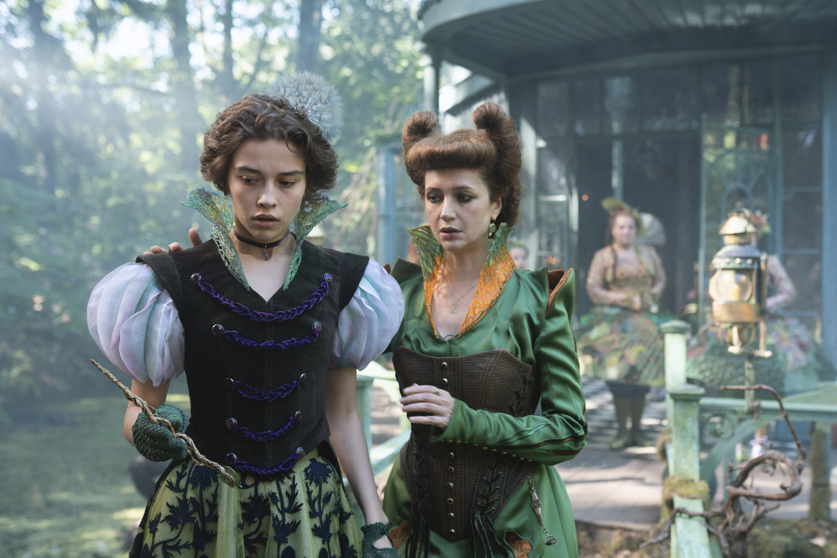 Виктория Исакова играет Болотницу. Фото: телеканал «Россия»