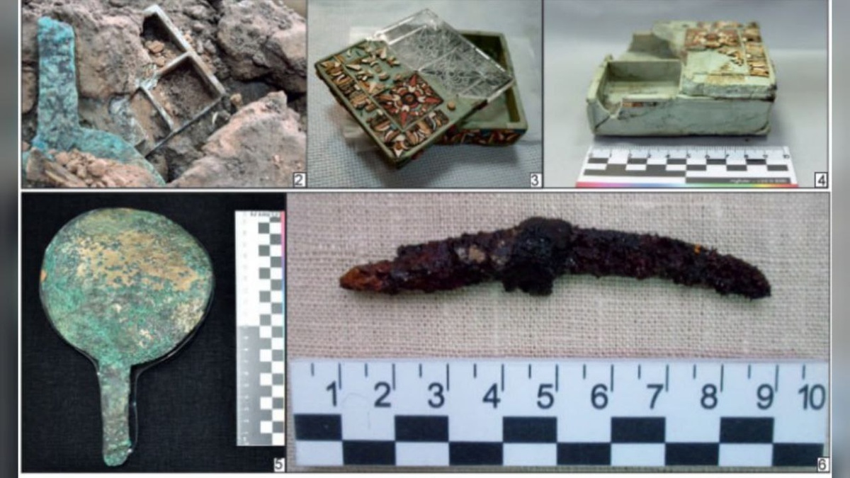    В кургане на территории Оренбургской области нашли уникальную шкатулку из Древнего Египта