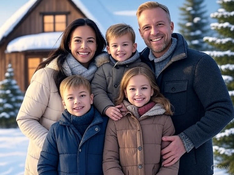 Они счастливы, так как у низ отличный котел!