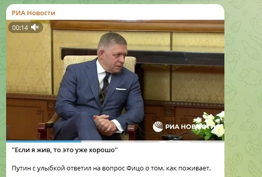    Фото: Скриншот Telegram/РИА Новости