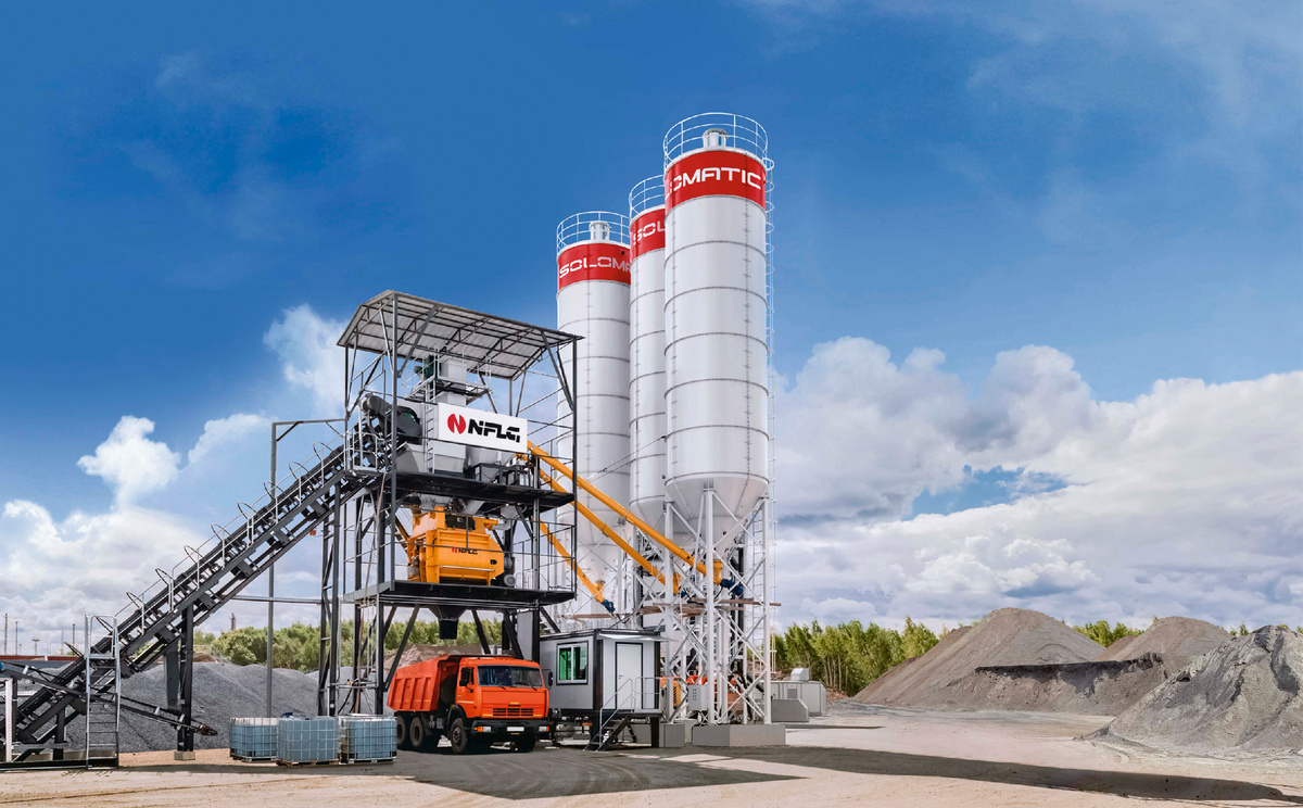 Бетонные заводы NFLG в Санкт-Петербурге