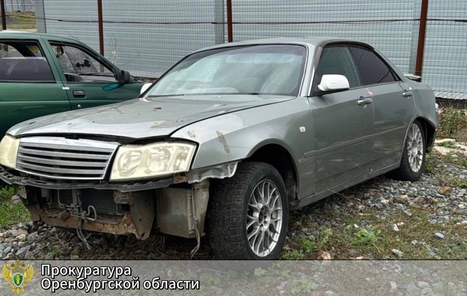    Автомобиль заметили сотрудники ГАИ