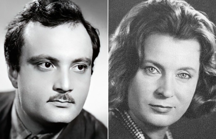 Георгий Данелия и Любовь Соколова.