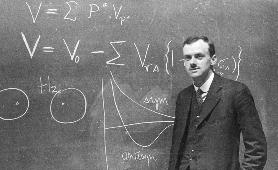 Поль Дирак за работой