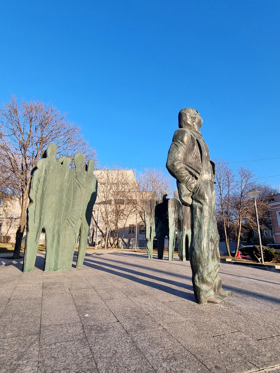 Памятник Иосифу Бродскому. Фото автора статьи.