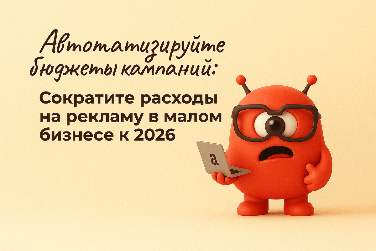    Автоматизируйте бюджеты кампаний: Сократите расходы на рекламу в малом бизнесе к 2026 Никита Титов