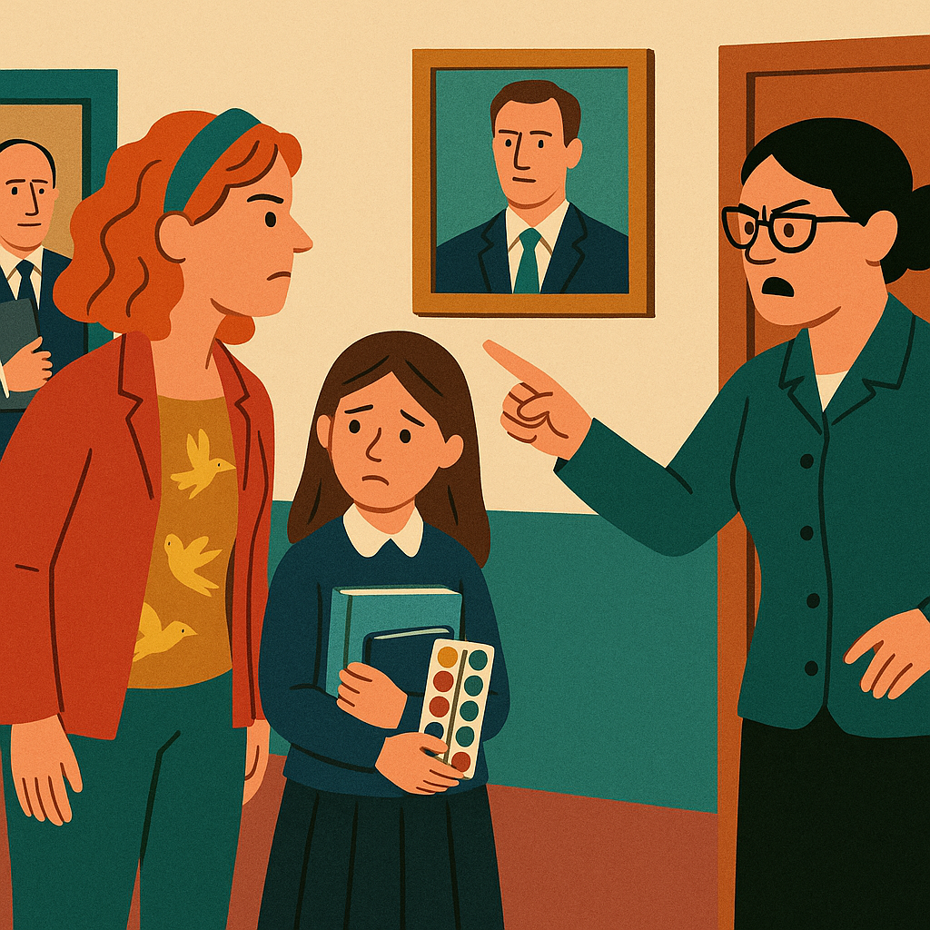 «Вы саботируете обучение!»: я плачу 100 тысяч в месяц за школу, а учительница отчитывает меня как школьницу