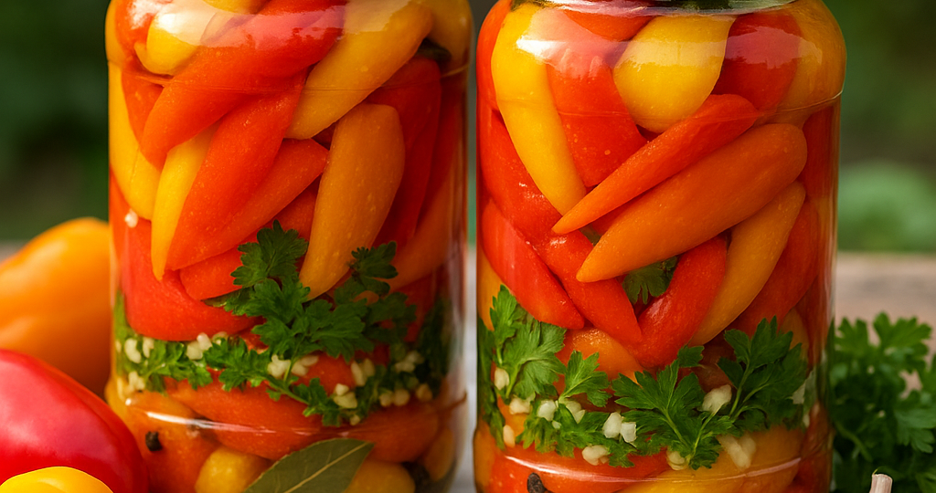Перец болгарский на зиму без стерилизации: простой рецепт вкусной заготовки