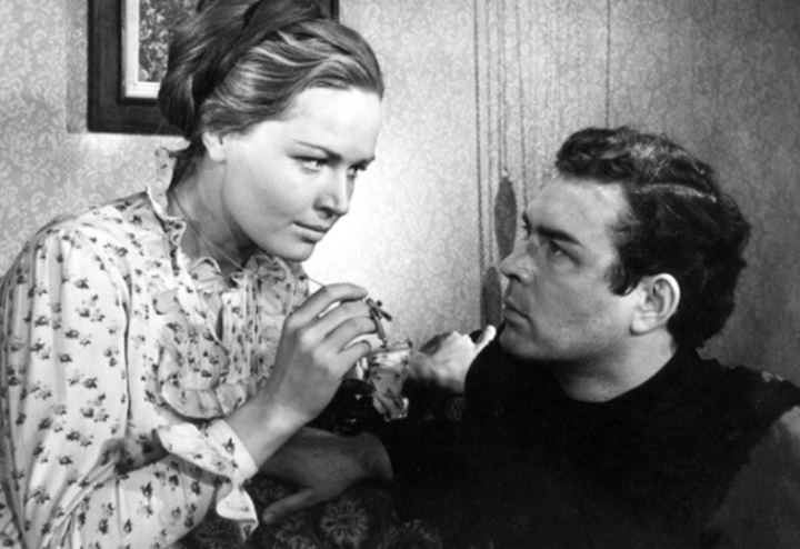 Людмила Чурсина и Георгий Епифанцев/кадр из фильма "Угрюм-река"