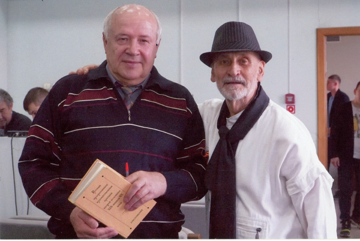 Валерий Полежаев с юбиляром