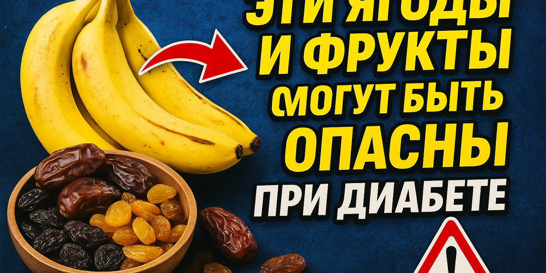 Эти ягоды и фрукты могут быть опасны при диабете: врачи предупреждают