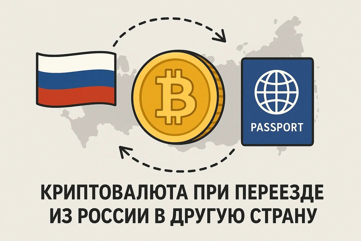    Криптовалюта при переезде из России в другую страну Сервис иммиграции