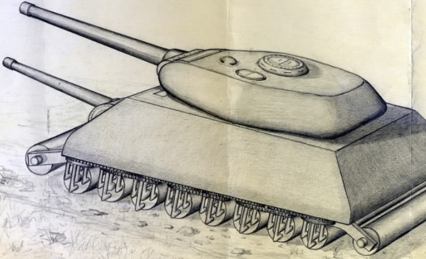 Танк без гусениц 