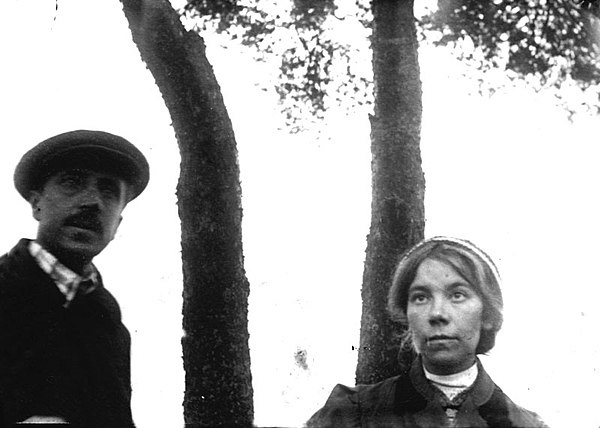 Михаил Матюшин и Елена Гуро