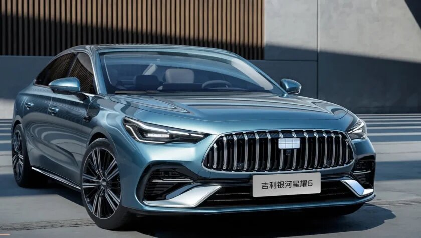 Geely представила очень крутую новинку - седан Galaxy Starshine 6.