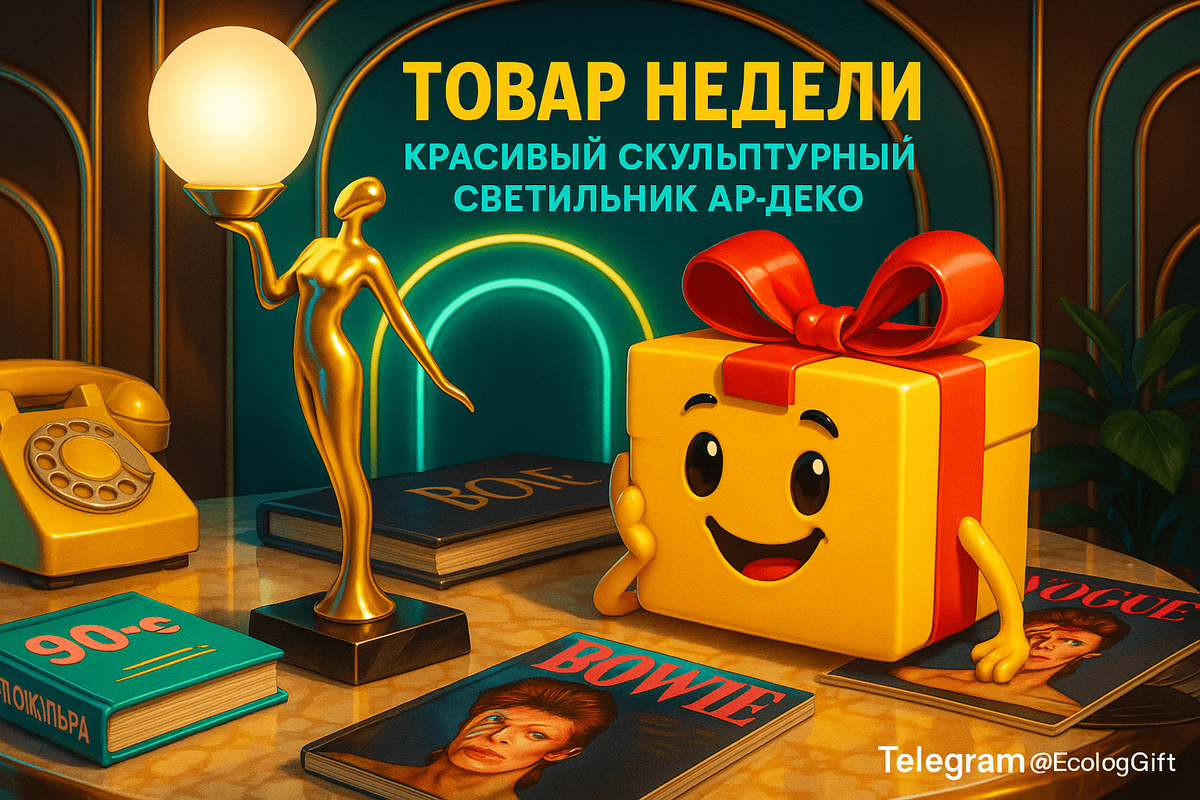    Скульптурная лампа арт-деко — стильный акцент Марина Погодина