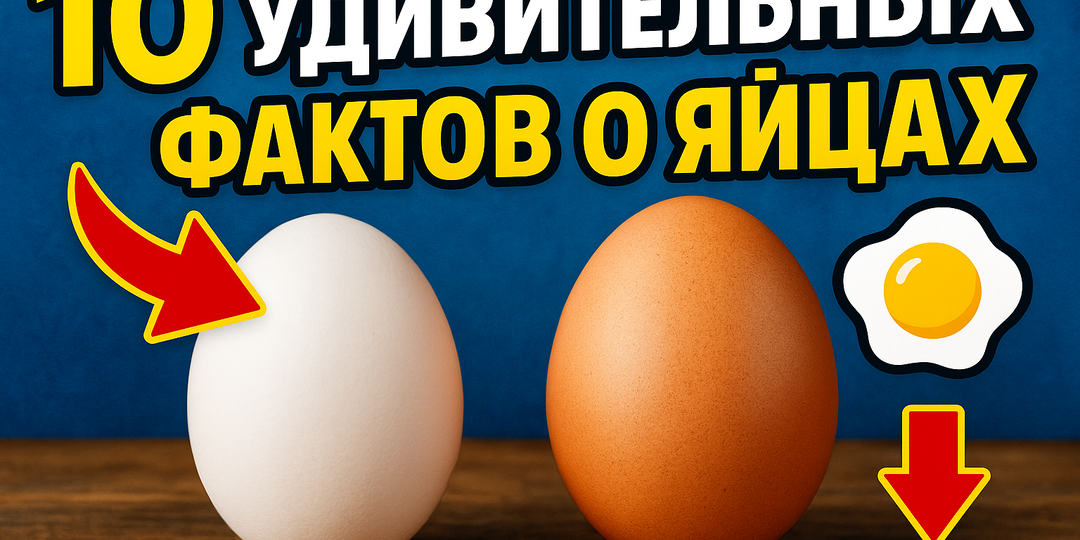 10 удивительных фактов о яйцах, которые перевернут ваше представление о них