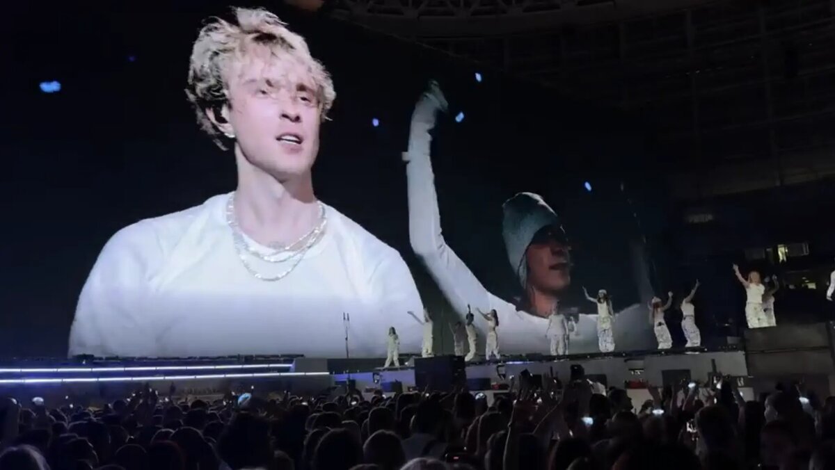    Концерт Егора Крида в Лужниках 30 августаю Фото: кадр видео из группы «ЕГОР КРИД | ФАН-КЛУБ | РОСТОВ-НА-ДОНУ» в ВК