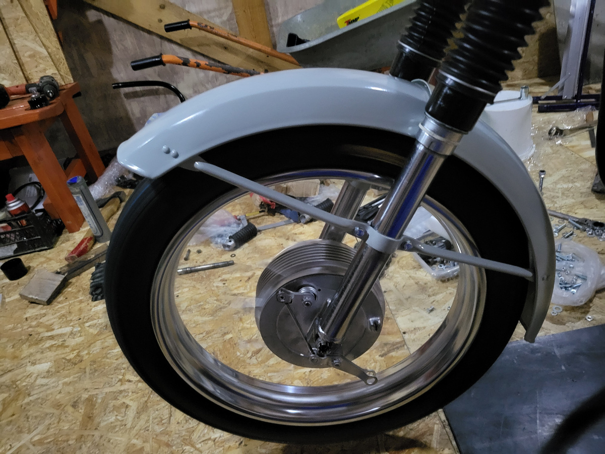 Итоговый вид переднего крыла.