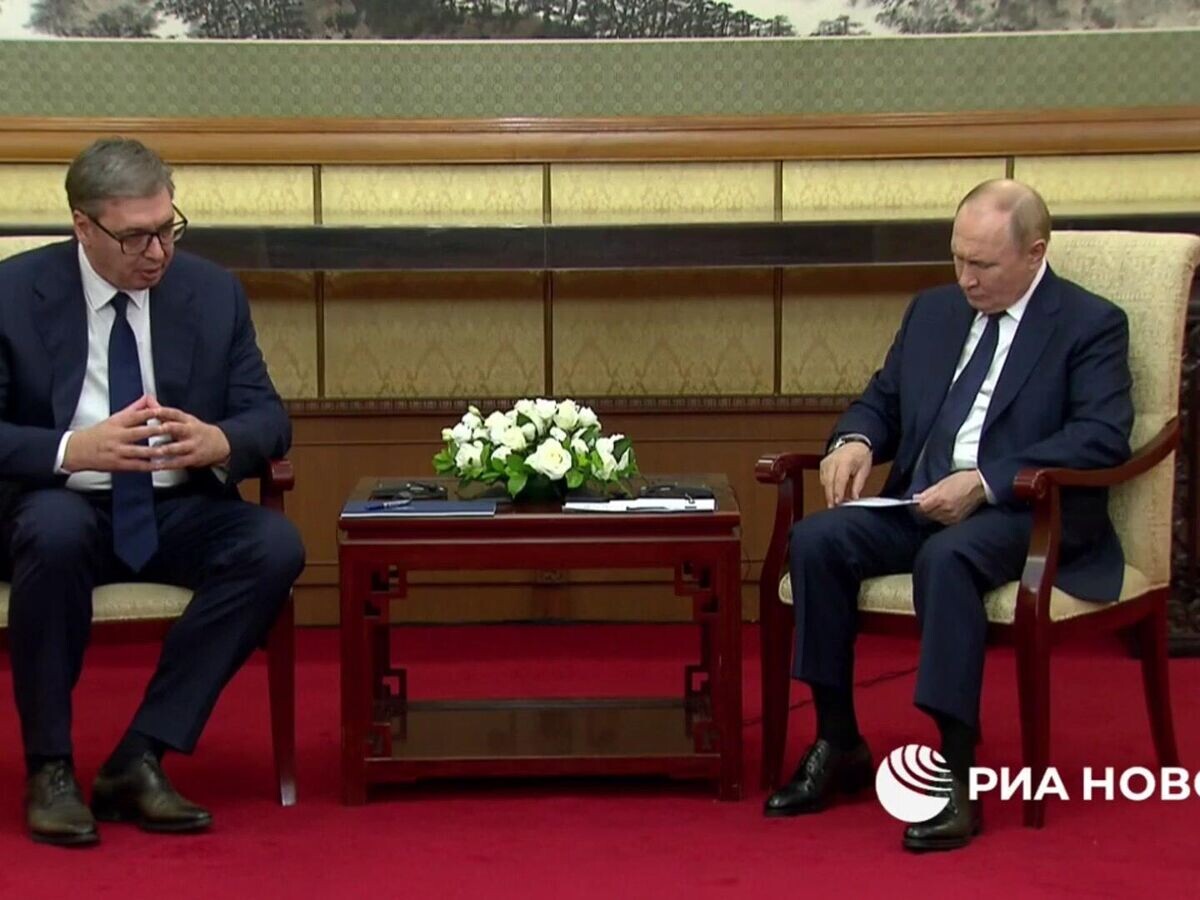    Вучич: Сербия – единственная страна Европы, которая не ввела санкций против России© Пул