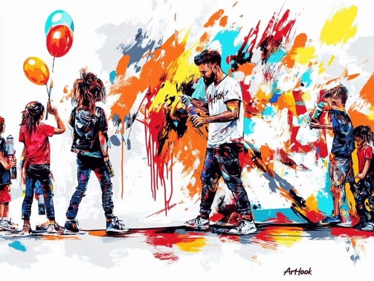    Как сделать ваш праздник незабываемым: художник граффити как секретный ингредиент для ярких эмоций и креативного веселья Art-Hook.Ru