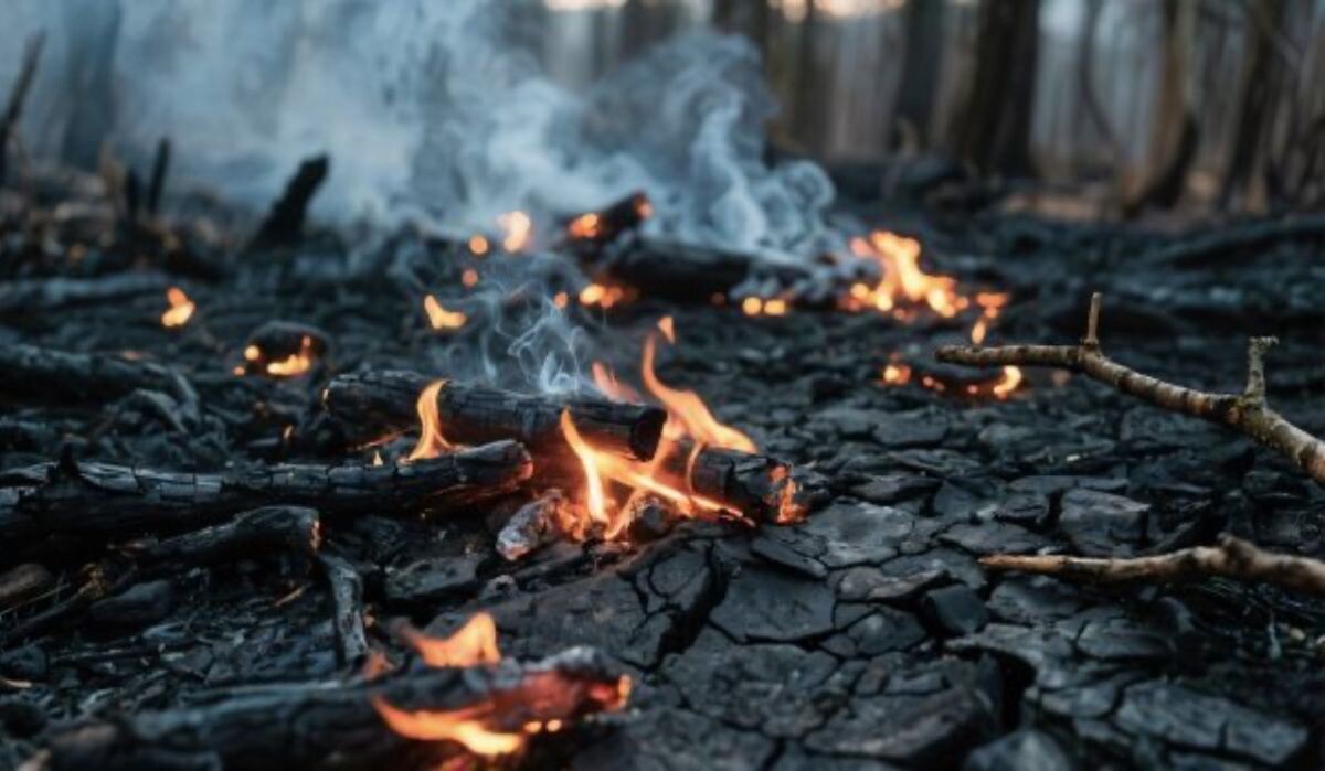     Пожар в лесу. Источник: vestivrn.ru Автор фото: Freepik