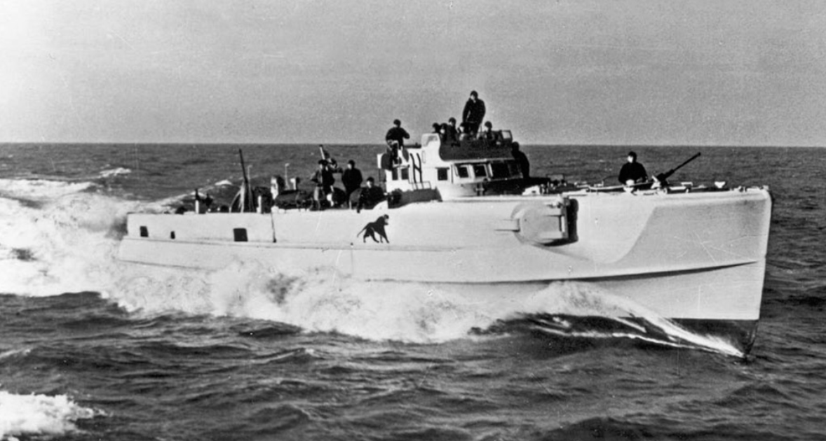 Немецкий торпедный катер "S-64"