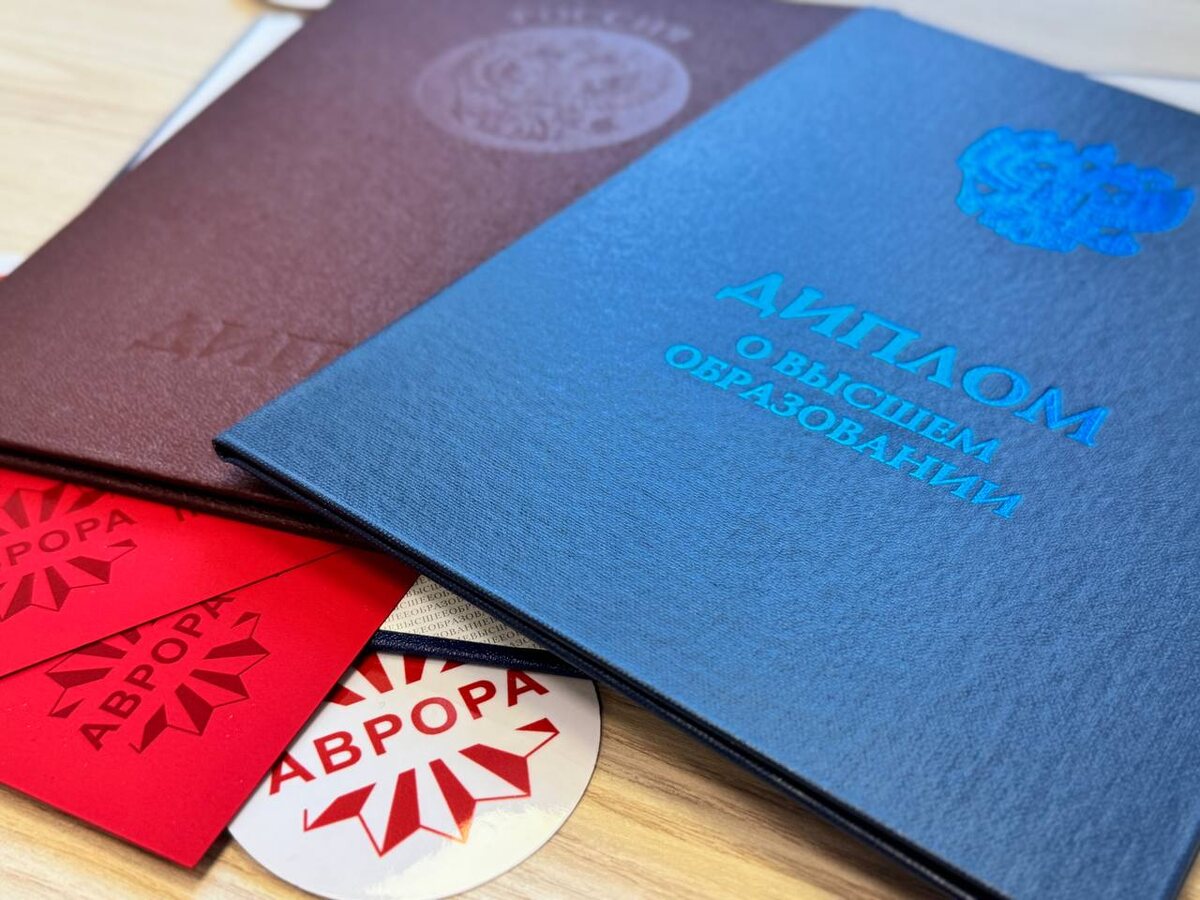 Пример образовательных документов в РФ.