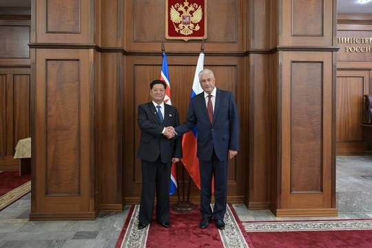    Владимир Колокольцев и Пан Ду Соб обсудили взаимодействие России и КНДР