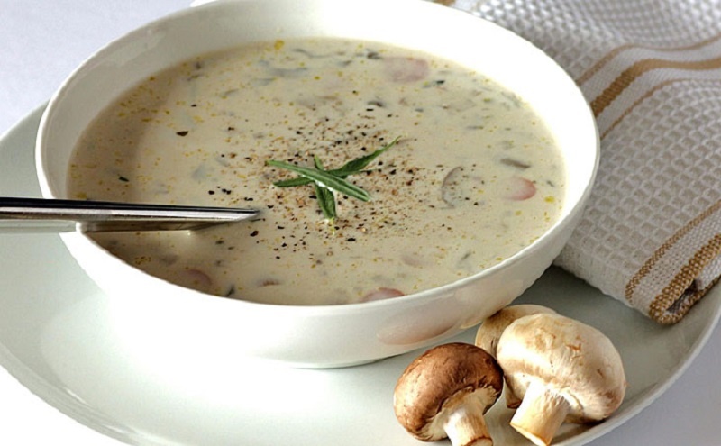 Сливочный грибной суп: нежный вкус в каждой ложке
