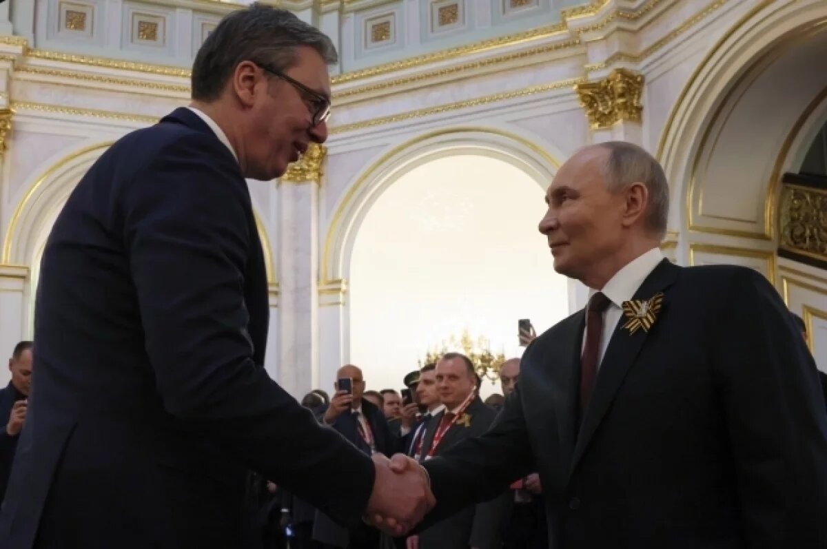    Вучич: Сербия сохраняет принцип отказа от антироссийских санкций