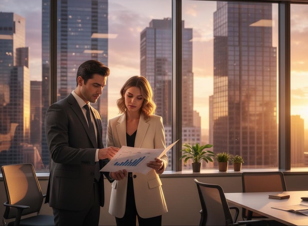 Коллеги читают отч