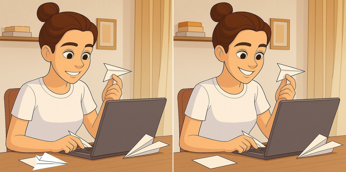 Найдите 3 отличия