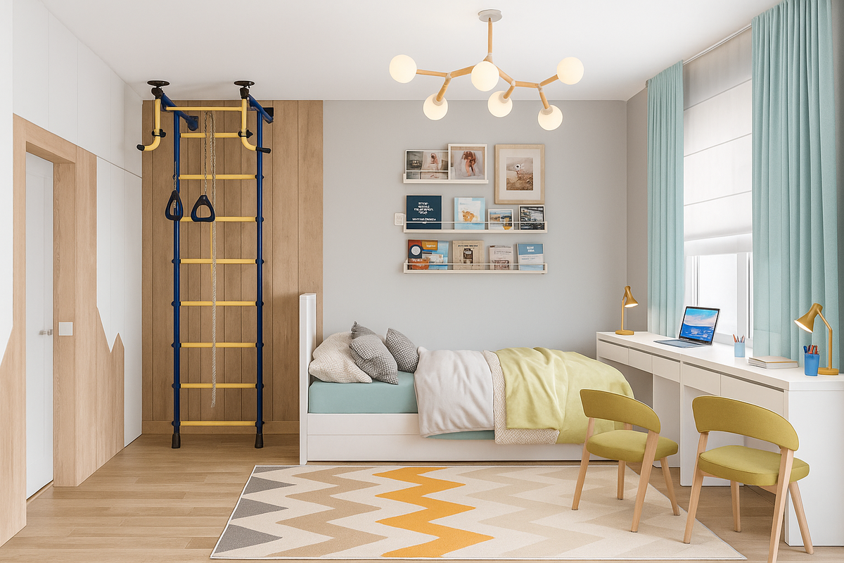 Визуализация детской через ИИ 