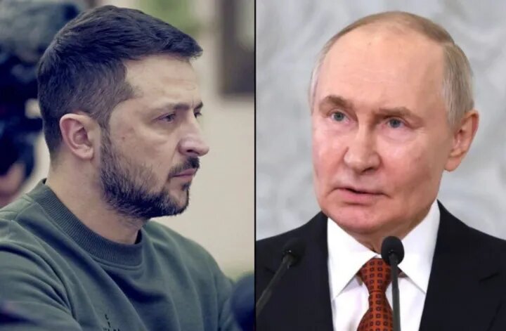    Фото: president.gov.ua, kremlin.ru