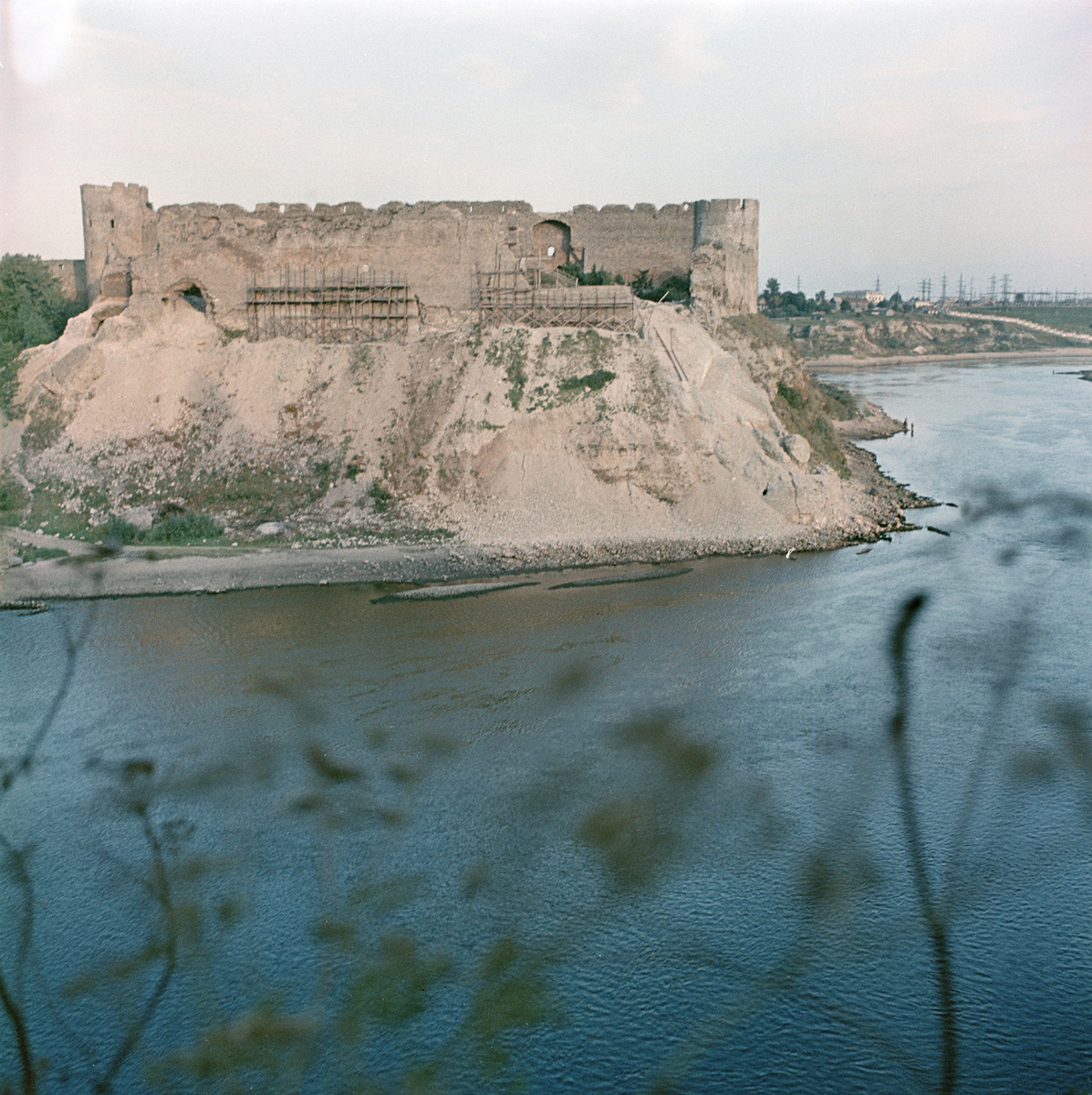 Ивангородская крепость. Фото 1944 год.