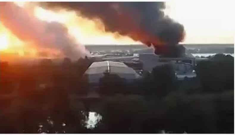 Удар по заводу Байрактар под Киевом