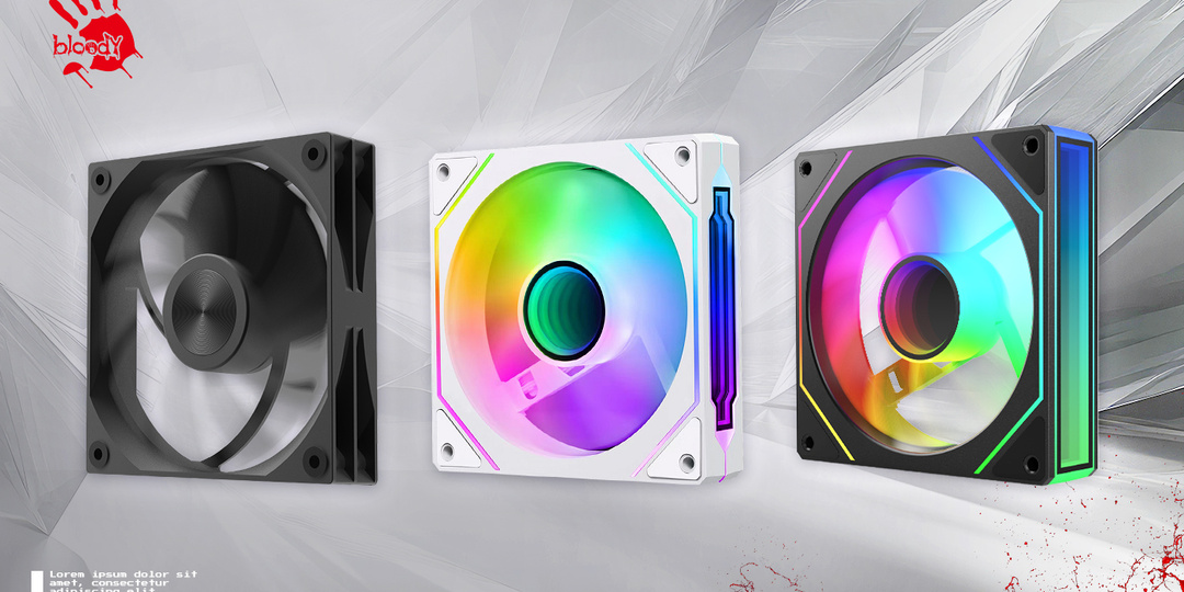 Bloody выпустил новые вентиляторы для компьютерных корпусов – CF-11, CF-12 и CF-13