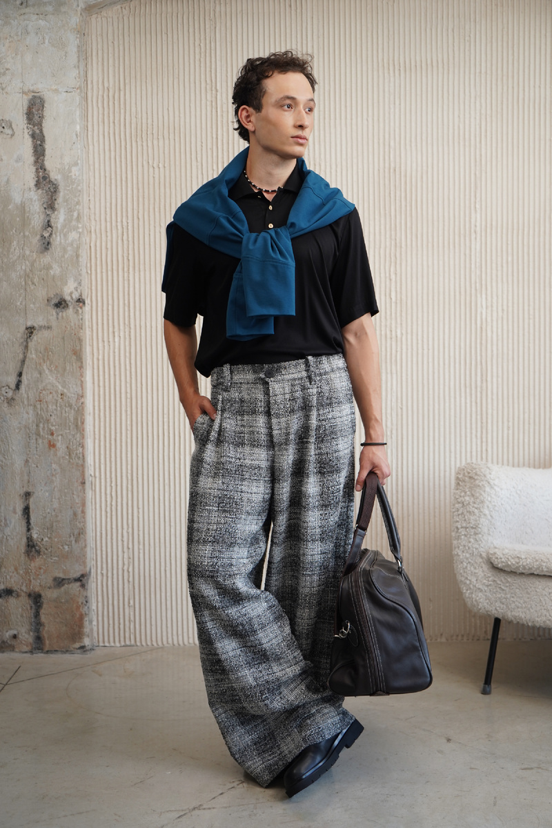 Поло «Matthew/Мэттью», лонгслив «Andrew/Эндрю», палаццо «Eugene/Юджин»