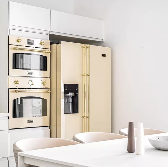 Бытовая техника на кухне-в каких цветах?