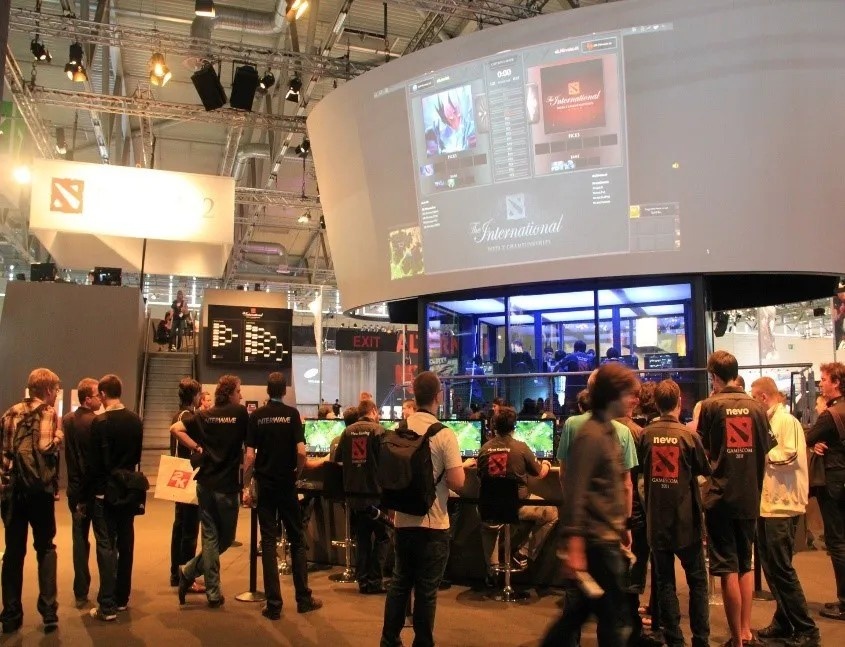 Первый The International в Германии на выставке gamescom