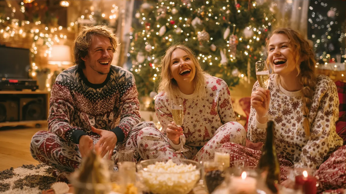 Новый год — мы идём к тебе с пледом, чаем и верой в лучшее.