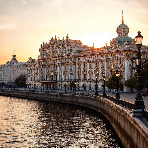 Здание в стиле петровского барокко