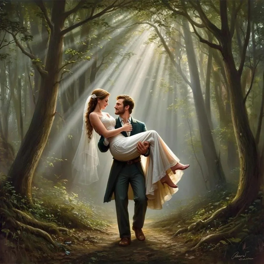 Картина созданная с помощью ИИ