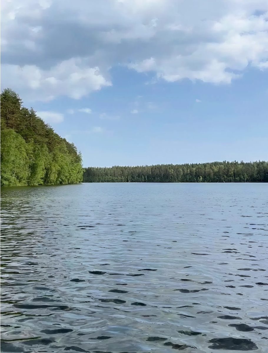 Водная гладь Белянского озера