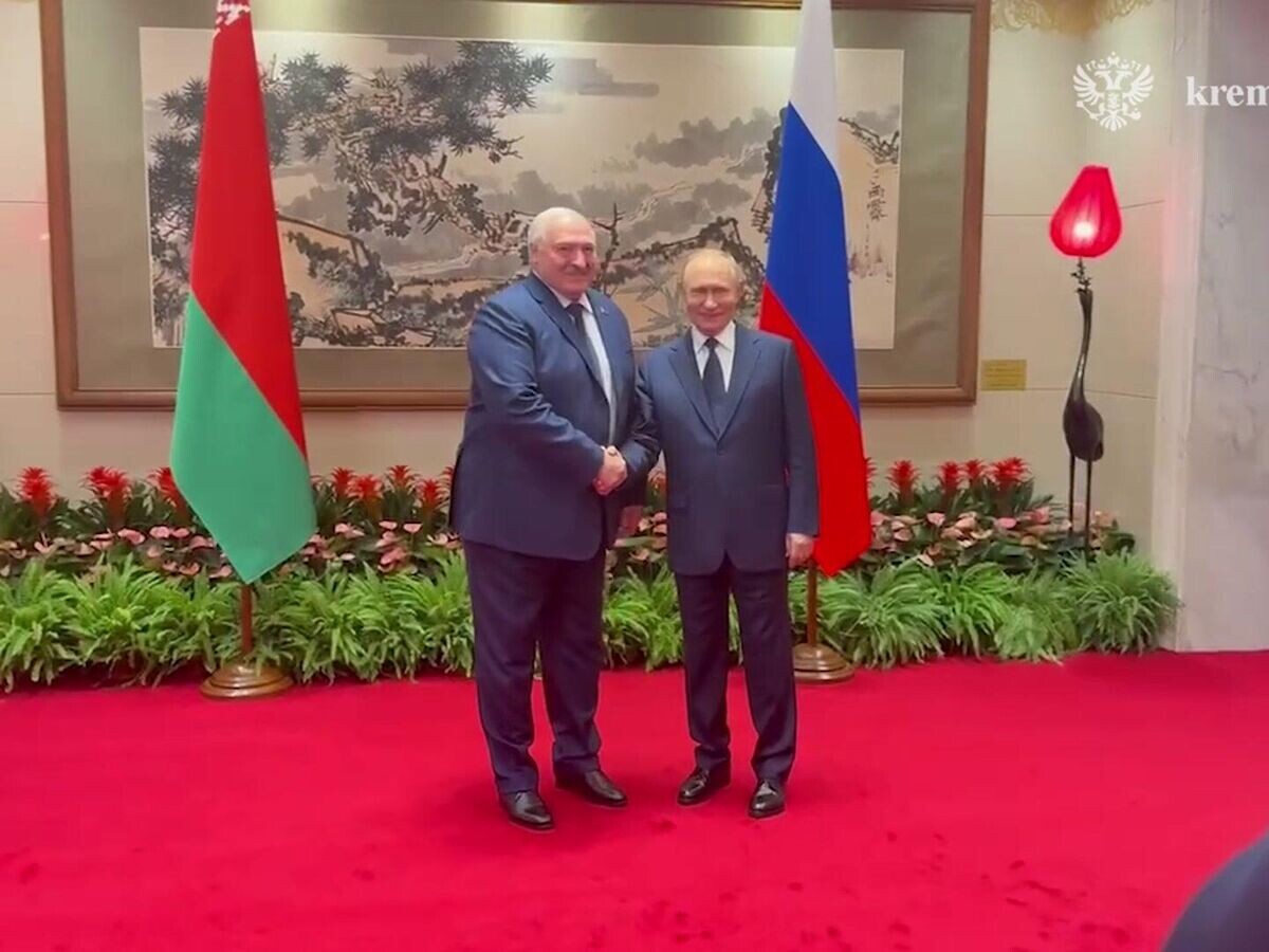    Начало встречи Путина и Лукашенко © kremlin.ru