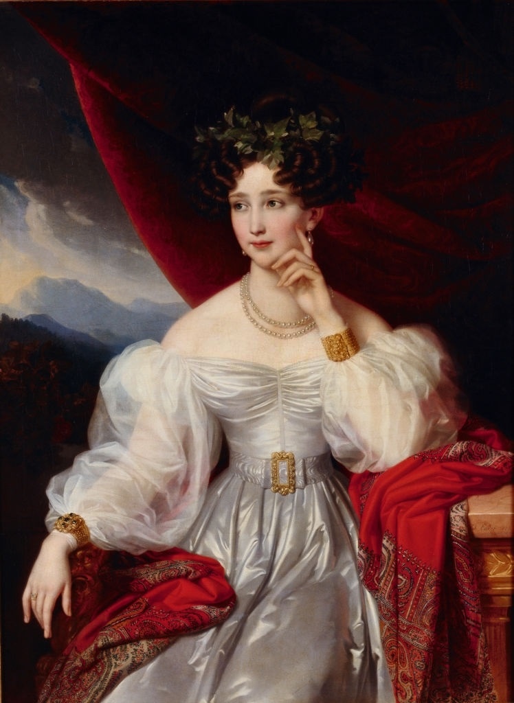 София Баварская. Художник Йозеф Карл Штилер