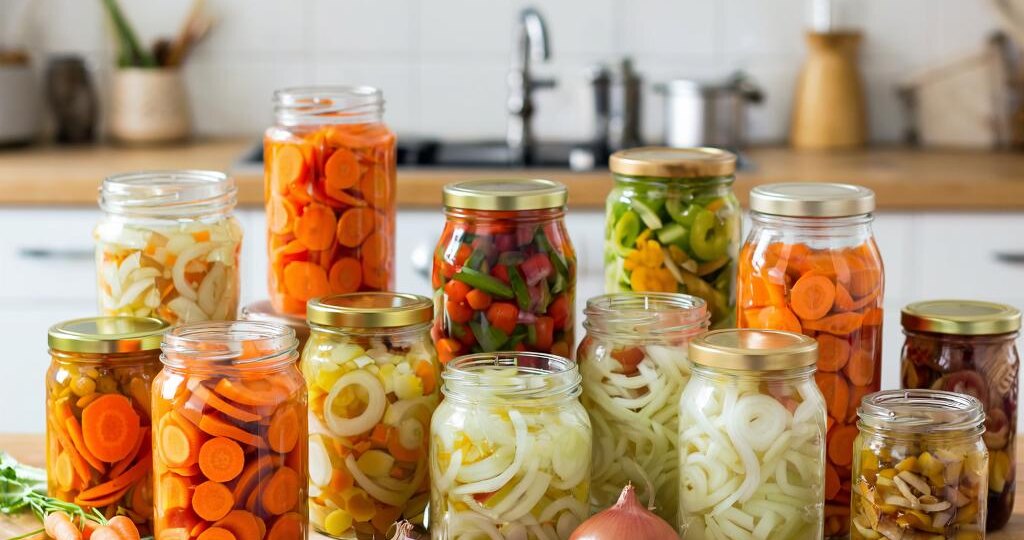 Рецепты на зиму: витаминная смесь-солянка с морковью и луком.