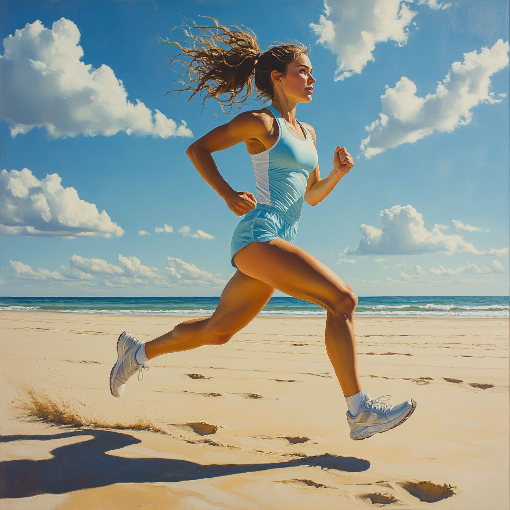 польза  бега