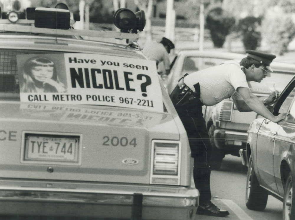 Поиски 8-летней Николь Луиза Морен, 30 июля 1985 года